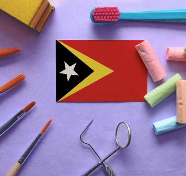 Enstrümanlı dişçi kavramı - Doğu Timor diş sağlığı sisteminin kavramsal görüntüsü