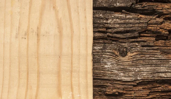 Drewno z węzeł — Zdjęcie stockowe