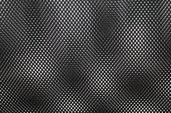 Primo piano alla texture in tessuto nero — Foto Stock