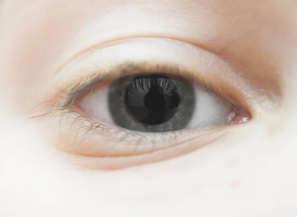 Child's eye - macro — Stock Photo, Image