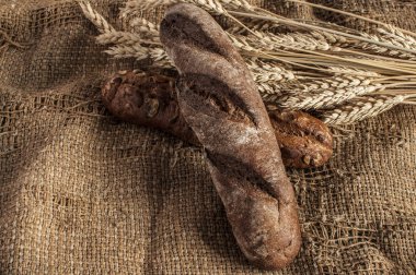 taze ev yapımı çavdar ekmek