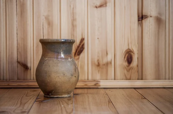 Old clay jug — Stock Photo, Image