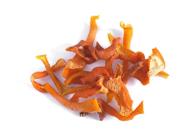 Cáscara de mandarina seca —  Fotos de Stock