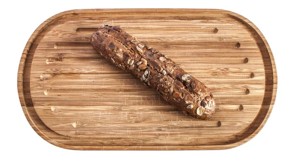 Knuspriges frisches hausgemachtes Roggenbrot — Stockfoto