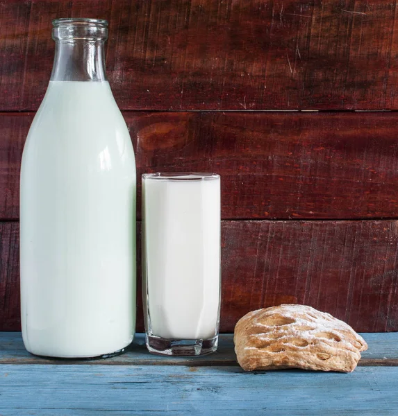 Glass of milk — Stock Photo, Image