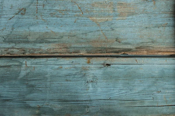 Old painted wooden fence, naturally weathered — Stock Photo, Image