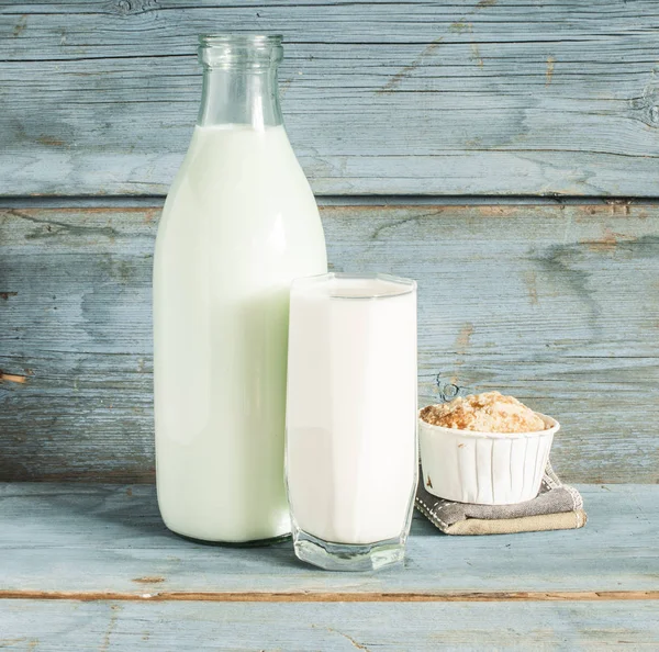 Glas Milch — Stockfoto