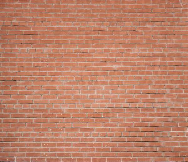 Стена из красного кирпича с раствором — стоковое фото
