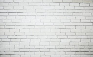 Arka plan beyaz tuğla duvarın