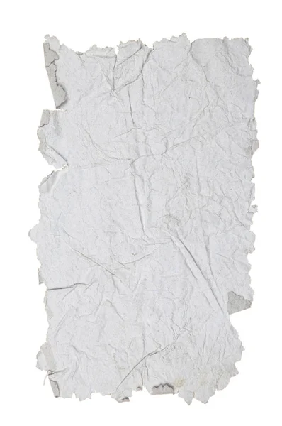Стара коричнева сторінка на білому тлі. Ізольовані — стокове фото