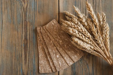 Buğday ekmek hediye sıcak yaz olarak demet