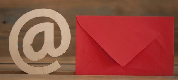 Email symbol internet icon envelopes — Stock Photo, Image