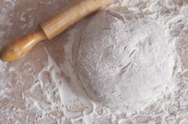 masada bir oklava elenmiş un. Metin için boş alan .