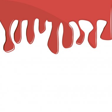 kırmızı boya veya kan damlar. Vektör çizim tasarımınız için.