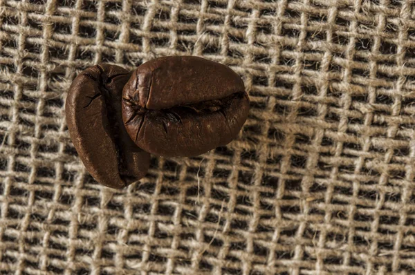 Kavrulmuş kahve çekirdekleri, arka plan olarak kullanılabilir. — Stok fotoğraf