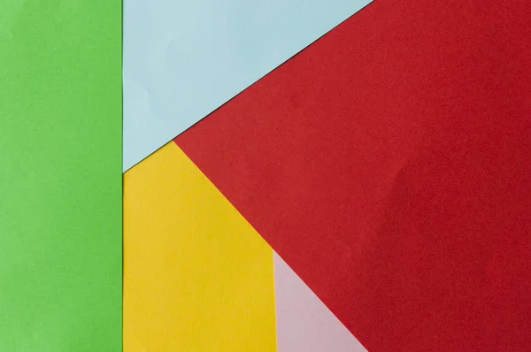 Farklı renkte bir kağıdın renkli arkaplanı — Stok fotoğraf