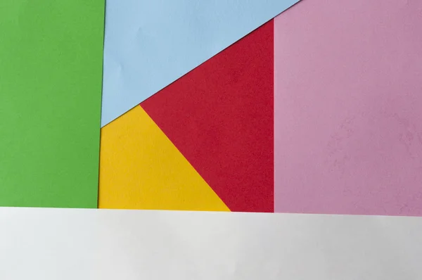 Fundo colorido de um papel de cores diferentes — Fotografia de Stock