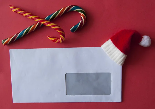 Envelope, cartão de saudação ou correio de convite . — Fotografia de Stock