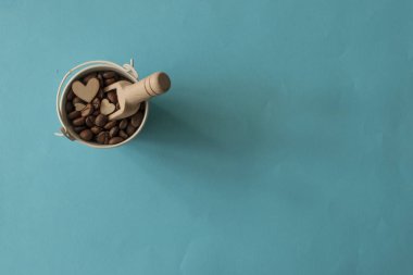 Kavrulmuş kahve çekirdekleri, arka plan olarak kullanılabilir.