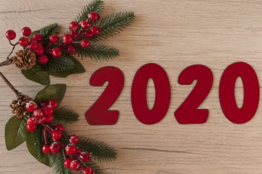 Yeni yıl arkaplanı 2020