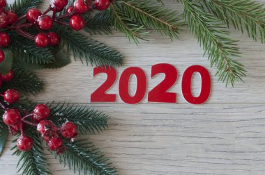 Yeni yıl arkaplanı 2020