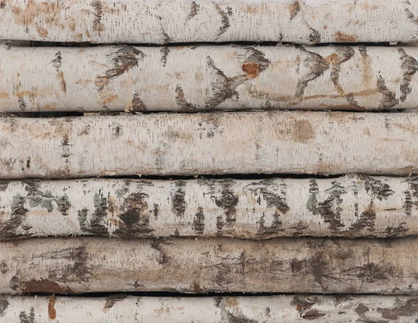 Textura de madeira log pilha fundo — Fotografia de Stock