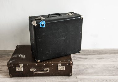 Antika valizin eski anahtarları.