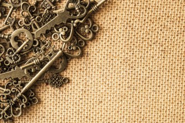 çok farklı retro, eski anahtarlar yalan söylüyor 