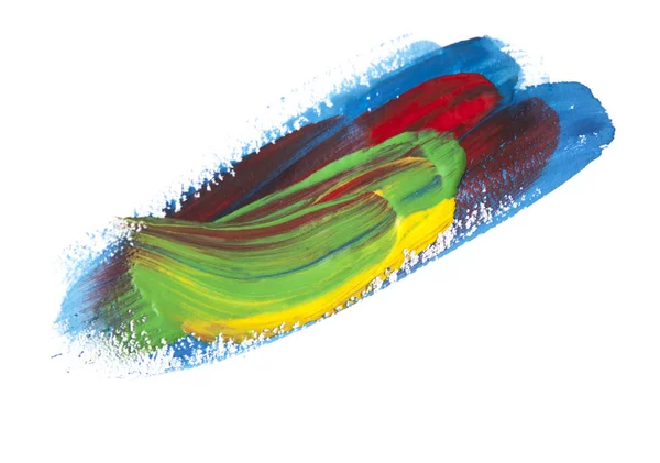Acquerelli colorati astratti; colori bagnati su carta bagnata — Foto Stock