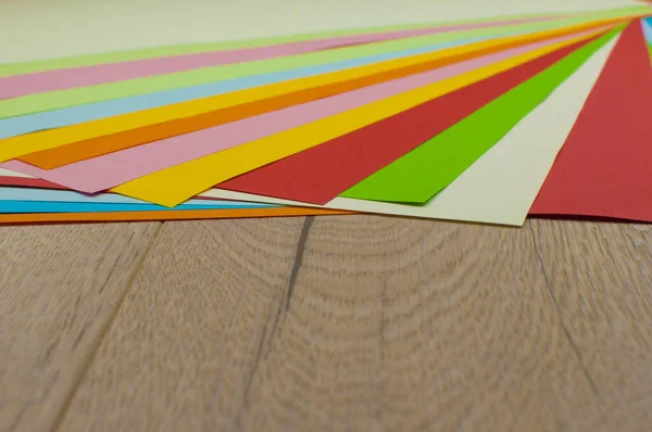 Textur Heller Abstrakter Formen Verschiedenen Farben Die Mit Papier Ausgekleidet — Stockfoto
