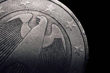Alman euro para. İş kavramı. Makro.