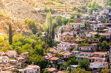 Dağ Palaichori köyü. Lefkoşa bölgesi, Kıbrıs