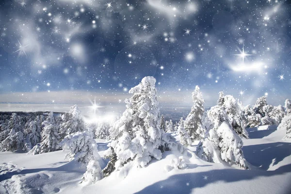 Fantastic winter landscape — Stock Photo, Image