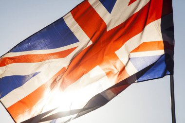 Birliği gökyüzünde uçan jack