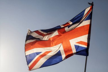 Birliği gökyüzünde uçan jack