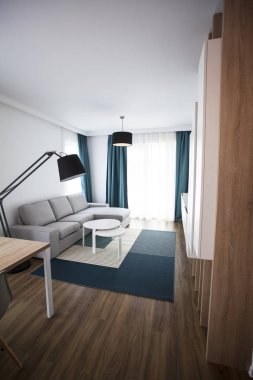 Modern oturma odası.