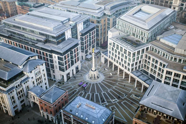 Vista de Paternoster Square, Londres, Reino Unido — Foto de Stock