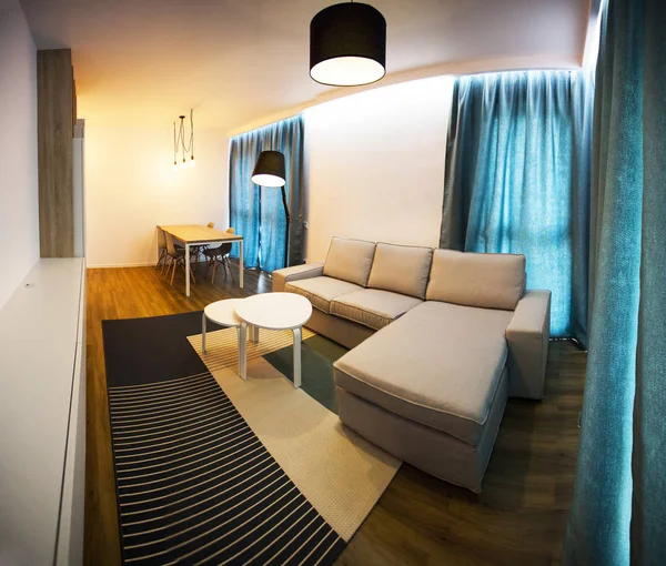 Modern oturma odası.