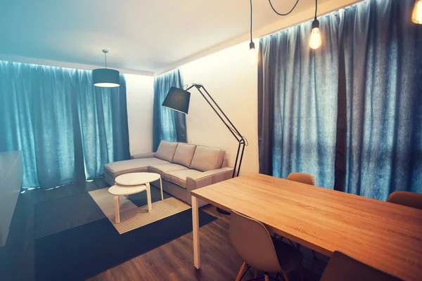 Modern oturma odası.