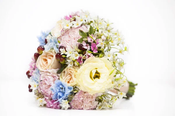 Primo piano su bouquet da sposa — Foto Stock