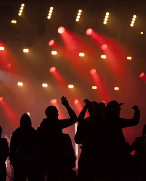 Multitud en una fiesta — Foto de Stock