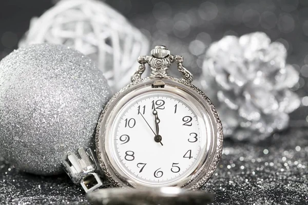 Nový rok o půlnoci — Stock fotografie