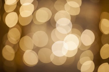 Bulanık Noel ışıkları