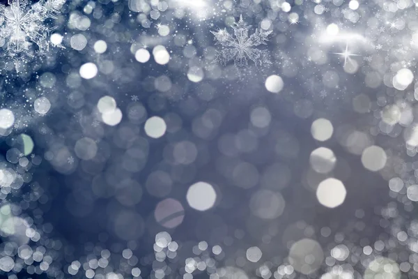 Jul glittrande bakgrund — Stockfoto