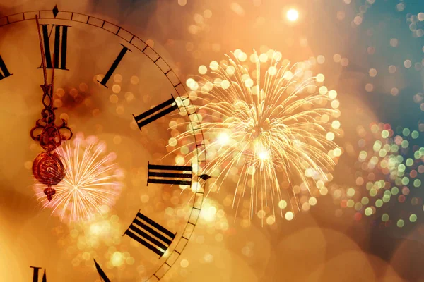 Zwölf Uhr - Silvester — Stockfoto