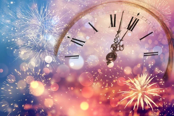 Zwölf Uhr - Silvester — Stockfoto