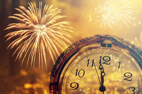 Zwölf Uhr - Silvester — Stockfoto