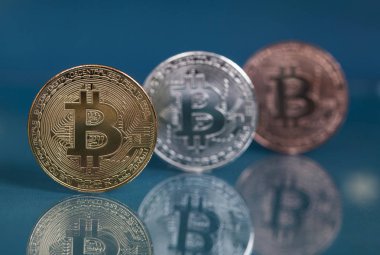 Altın Bitcoin Cryptocurrency