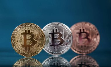Altın Bitcoin Cryptocurrency