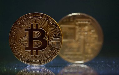 Altın Bitcoin Cryptocurrency